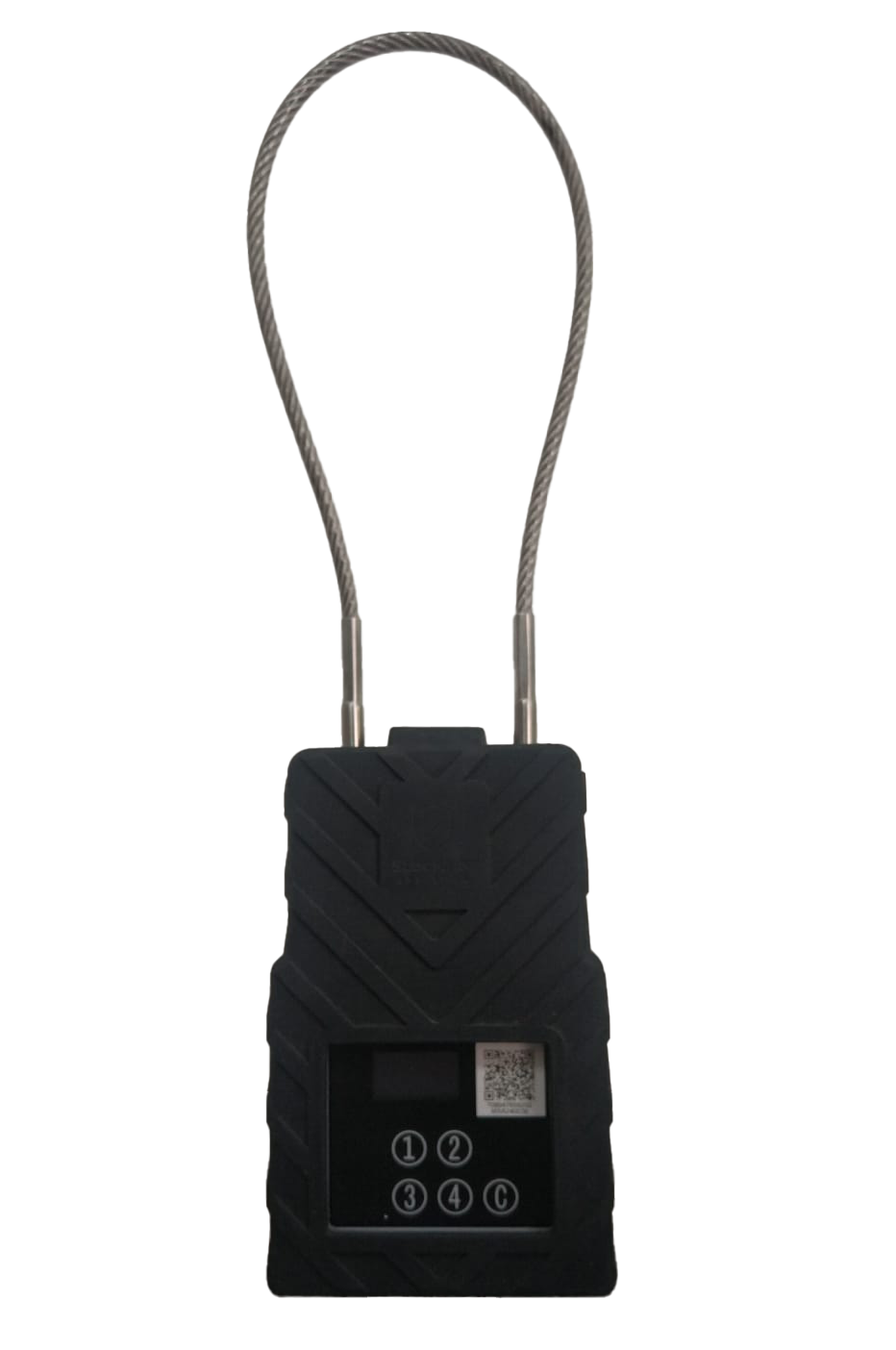 Chapa electrónica inteligente R-lock con GPS integrado para seguridad en cajas secas y contenedores